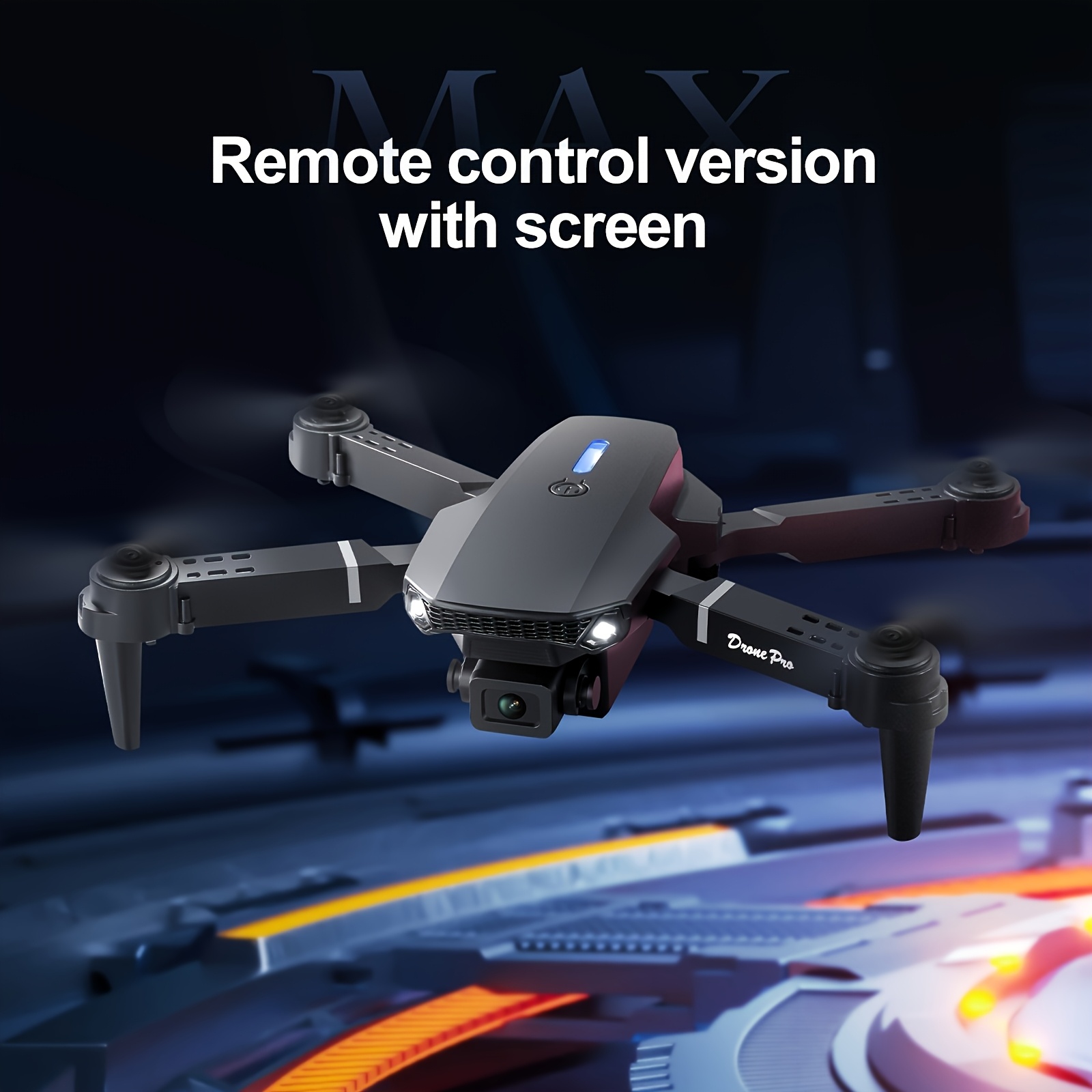Ulepszony składany dron E88PRO – Drone Kit Professional recenzja i cena