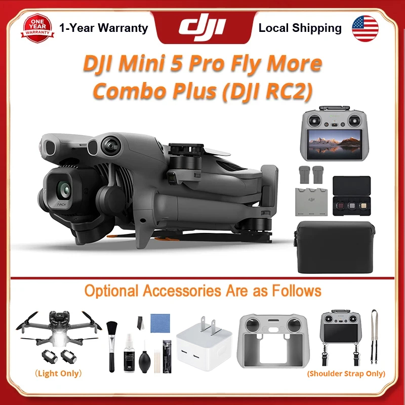 DJI Mini 5 Pro Fly More Combo  – Drone Kit Professional recenzja i cena