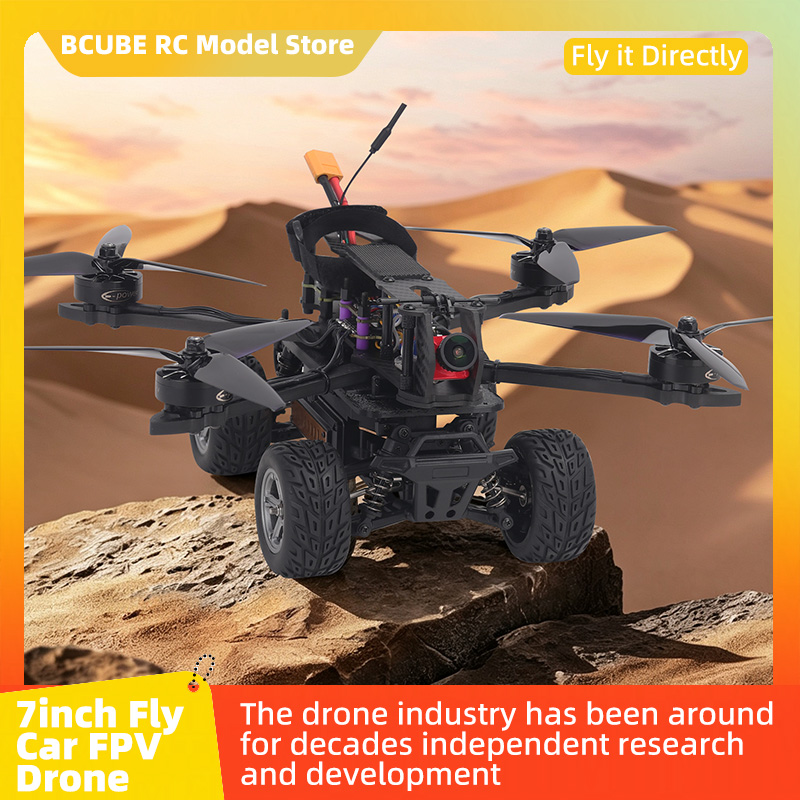 B-CUBE 7-calowy zestaw ramy dr – Drone Kit Racing recenzja i cena