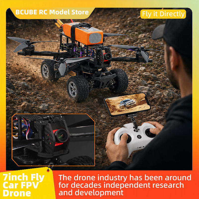 B-CUBE 7-calowy zestaw ramy dr – Drone Kit Racing recenzja i cena