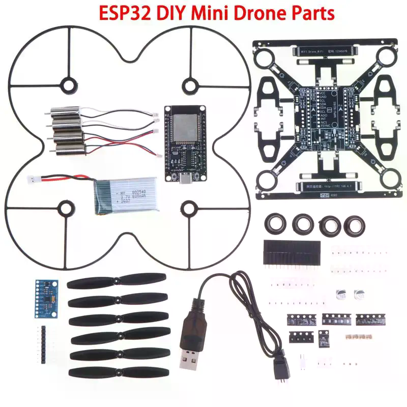 Zestaw mini drona ESP32 Open-S – Drone Kit Octocopter recenzja i cena